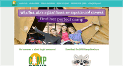 Desktop Screenshot of camprocks.org